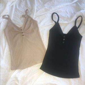 2 Small Rue 21 strap tank tops